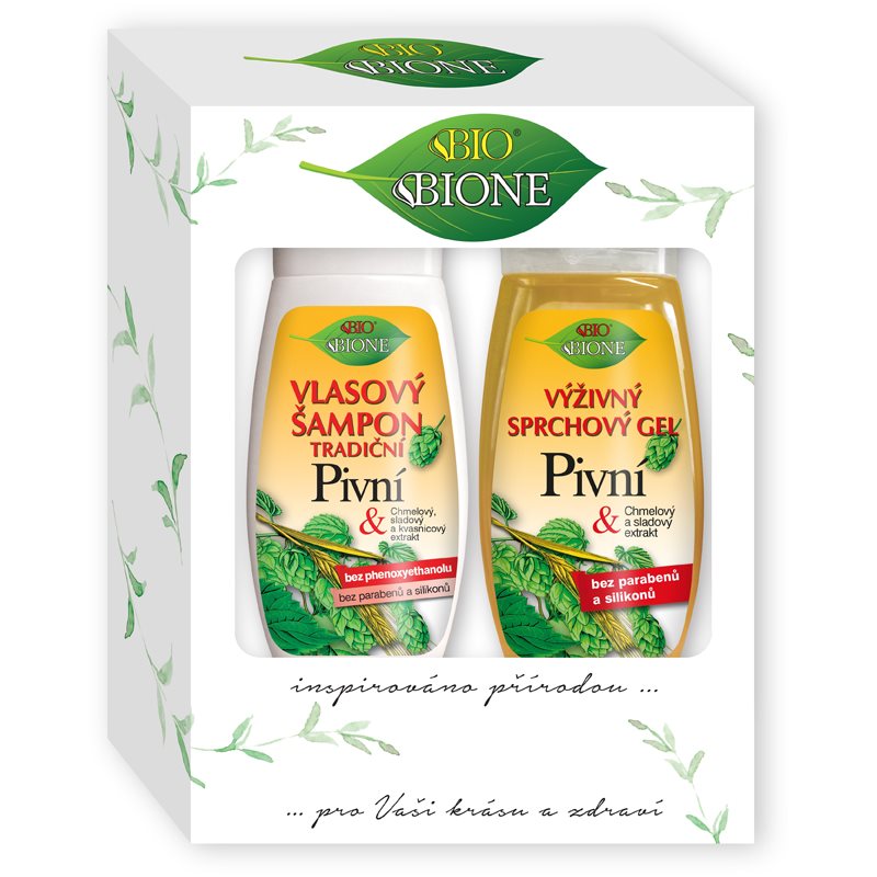 Bione Cosmetics Pivni gift set(for the shower)
