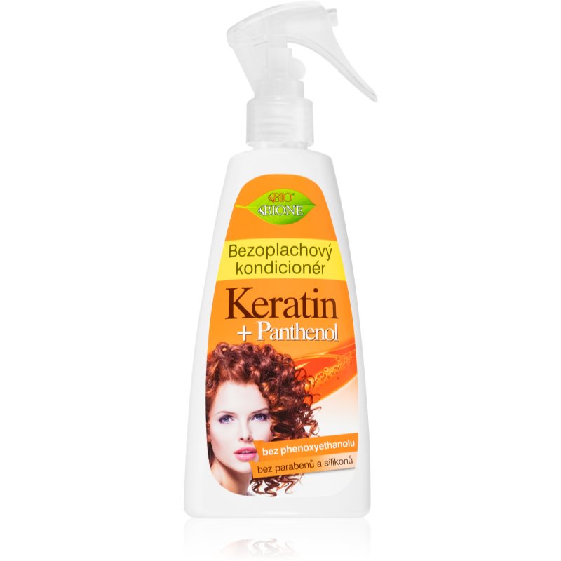 Bione Cosmetics Keratin + Panthenol regeneračný bezoplachový kondicionér 260 ml