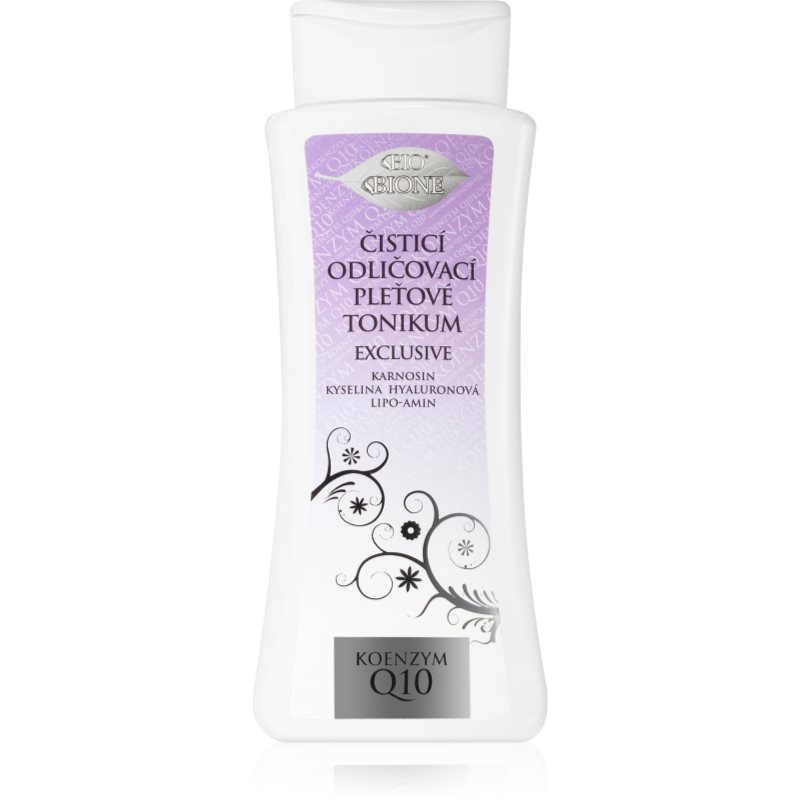 

Bione Cosmetics Exclusive Q10 очищуючий тонік для зняття макіяжу