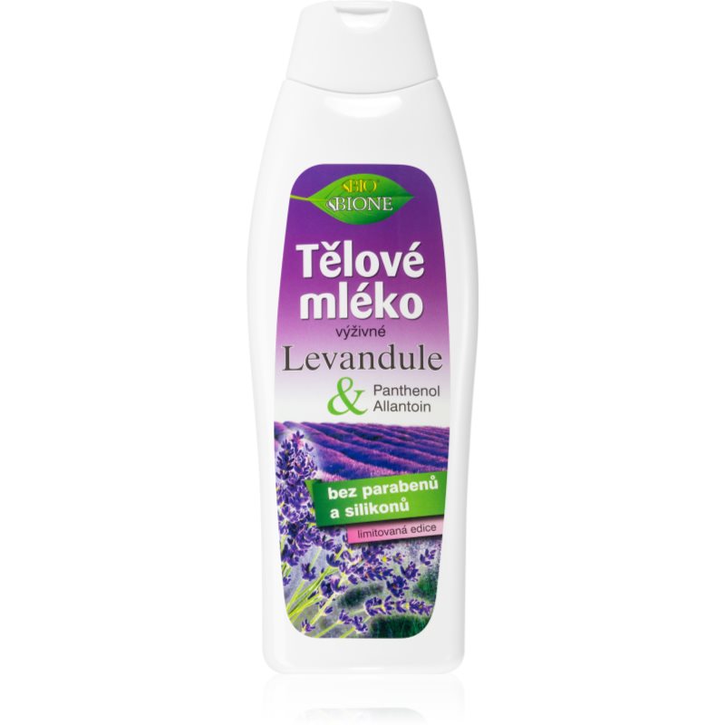 Bione Cosmetics Lavender поживне молочко для тіла 500 мл