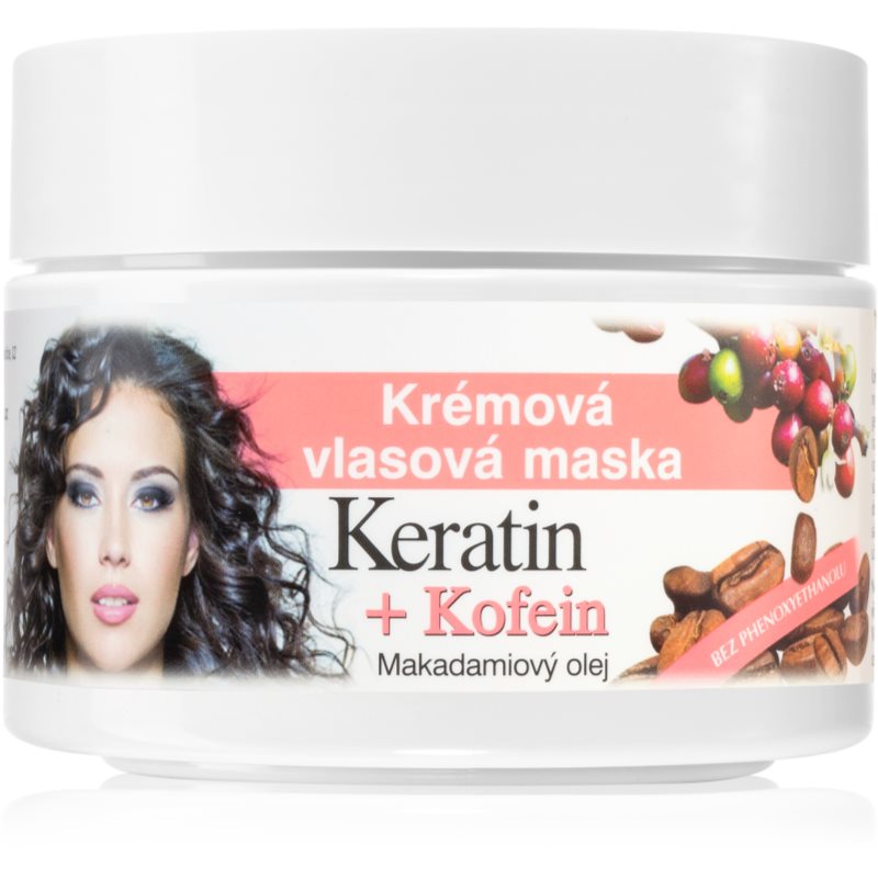 

Bione Cosmetics Keratin + Kofein крем-маска для волосся