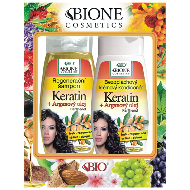 

Bione Cosmetics Keratin + Argan I.
