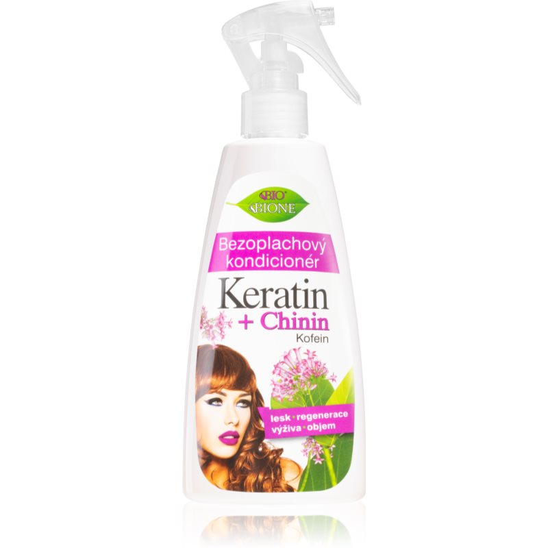 Bione Cosmetics Keratin + Chinin Leave-in Conditioner 260 Ml