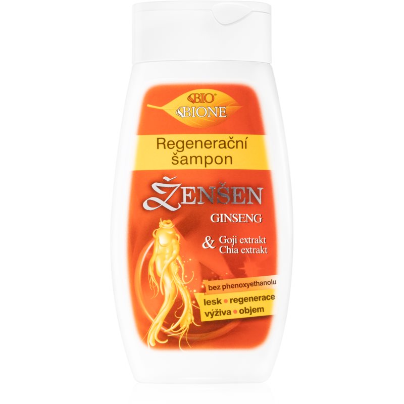 Bione Cosmetics Ginseng Goji + Chia regeneracijski šampon 260 ml