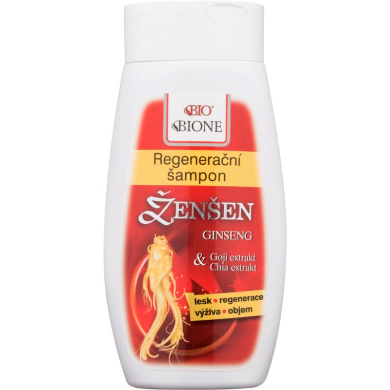 Bione Cosmetics Ginseng Goji + Chia regeneracijski šampon 260 ml