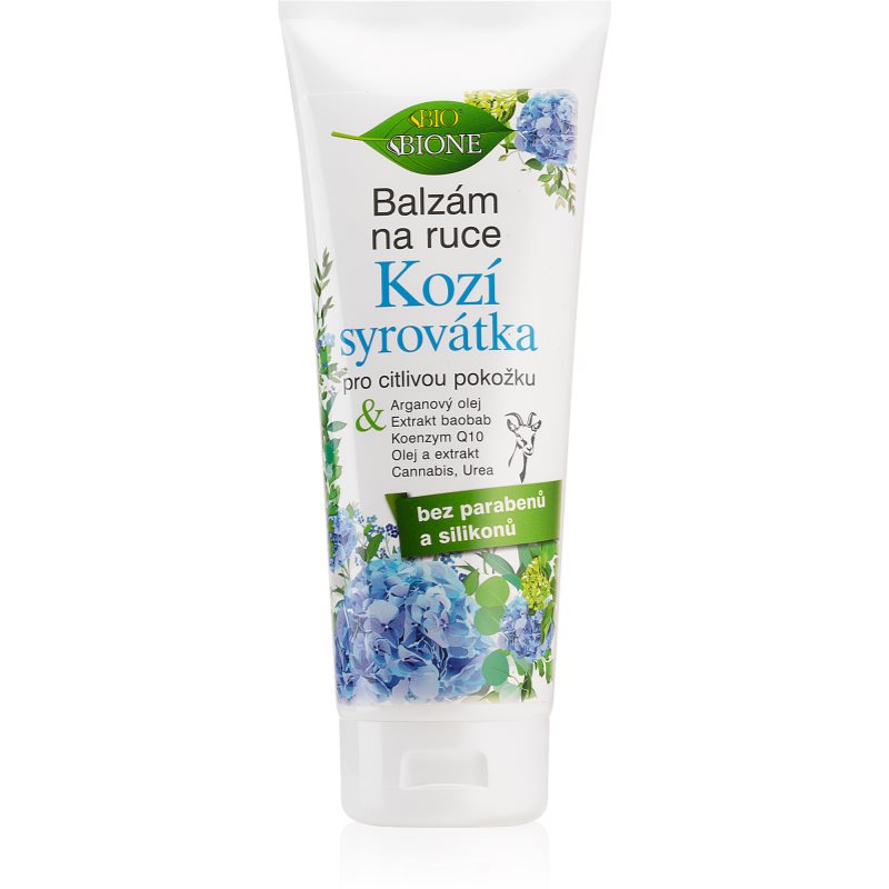 Bione Cosmetics Kozí Syrovátka Hand Balm For Sensitive Skin 205 Ml