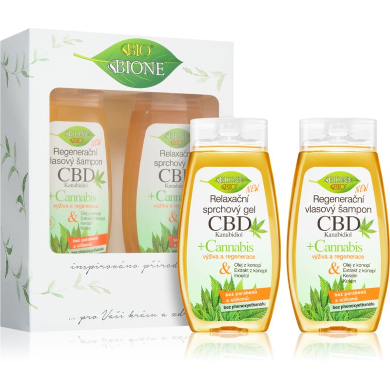 Bione Cosmetics Cannabis CBD gift set (with CBD)
