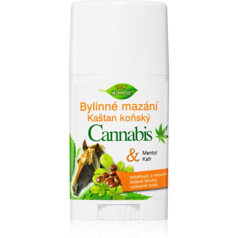 Bione Cosmetics Cannabis + Horse Chestnut hemp lubricat in stick 45 ml
