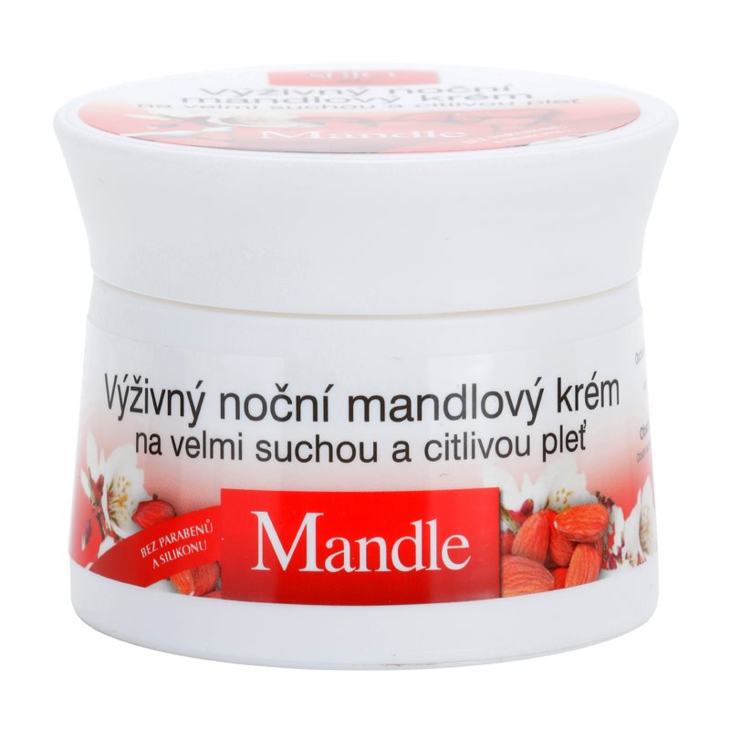 

Bione Cosmetics Almonds поживний нічний крем для дуже сухої та чутливої шкіри