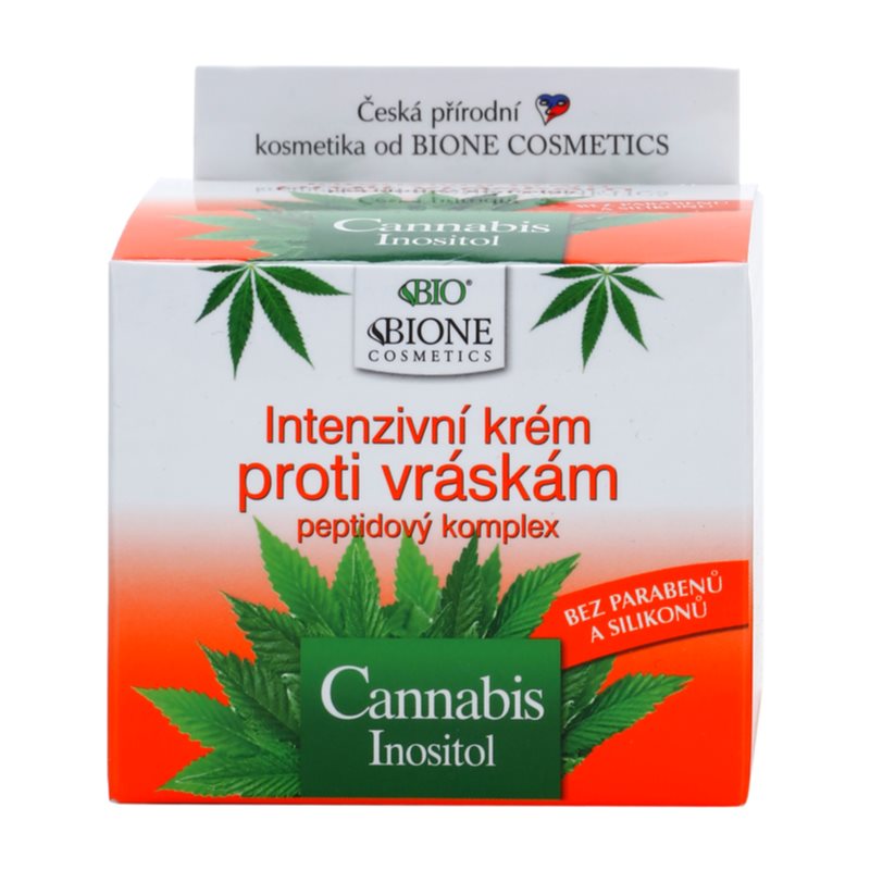 Bione Cosmetics Cannabis Intensive Cream With Anti-wrinkle Effect 51 Ml