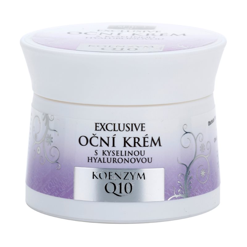 Bione Cosmetics Exclusive Q10 krema za predel okoli oči s hialuronsko kislino 51 ml