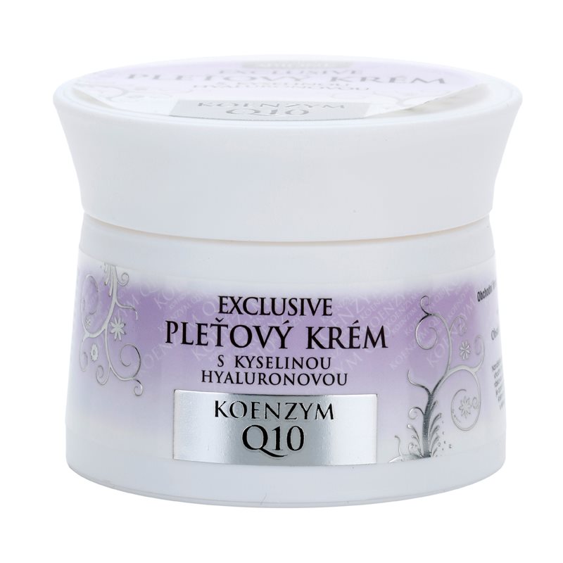 Bione Cosmetics Exclusive Q10 krema za obraz s hialuronsko kislino 51 ml
