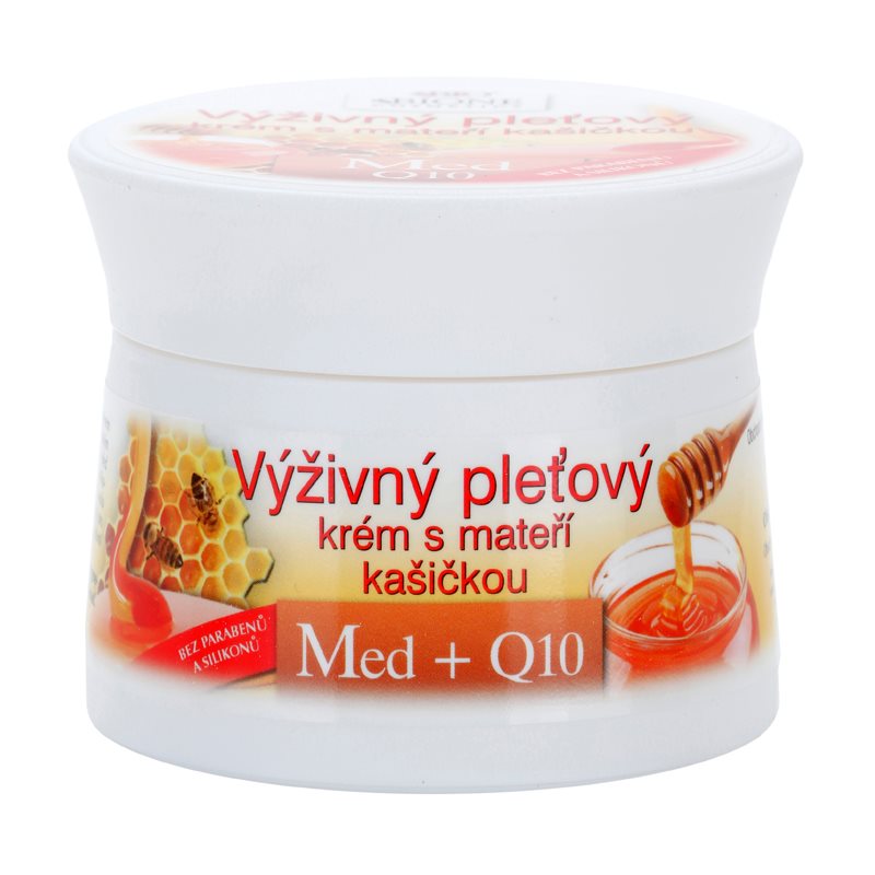 Bione Cosmetics Honey + Q10 hranilna krema z matičnim mlečkom 51 ml