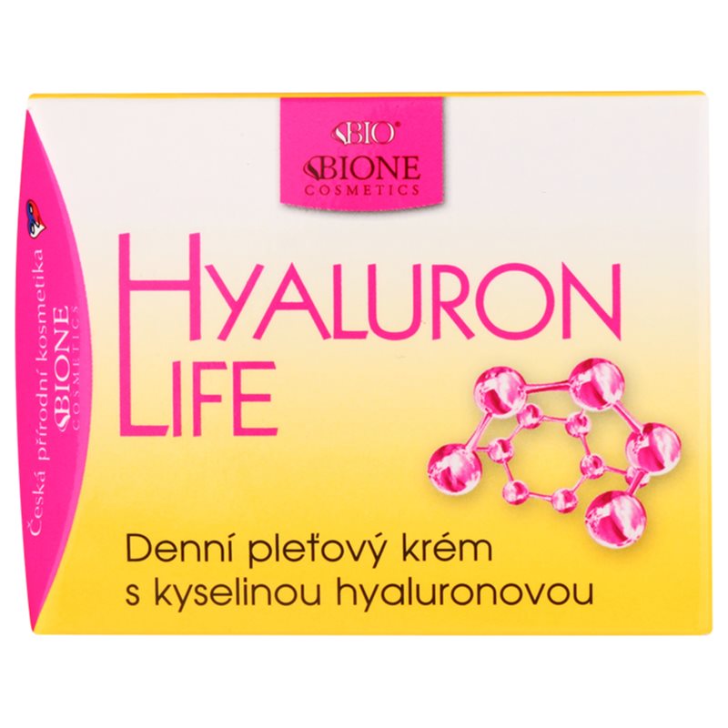 Bione Cosmetics Hyaluron Life Day Face Cream With Hyaluronic Acid 51 Ml