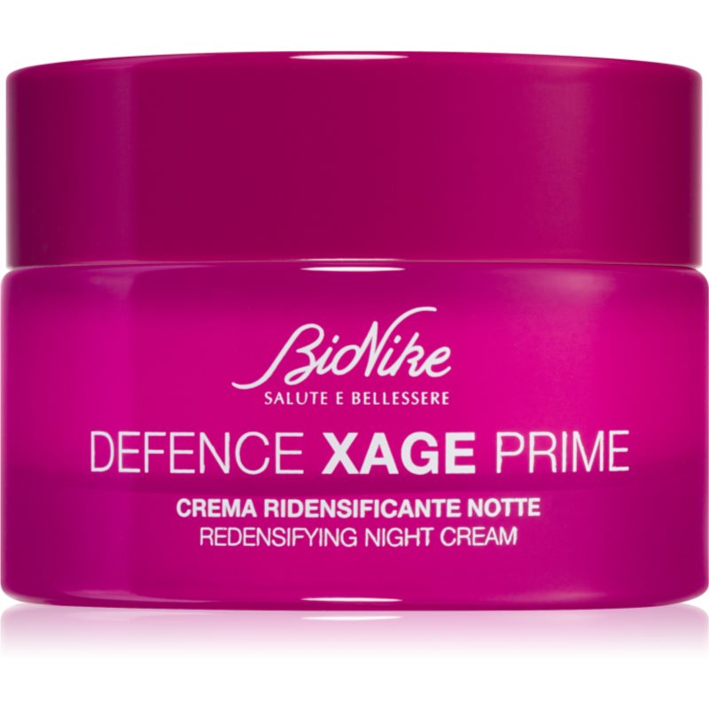 BioNike Defence Xage nährende Creme zur Erneuerung der Hautdichte für die Nacht 50 ml