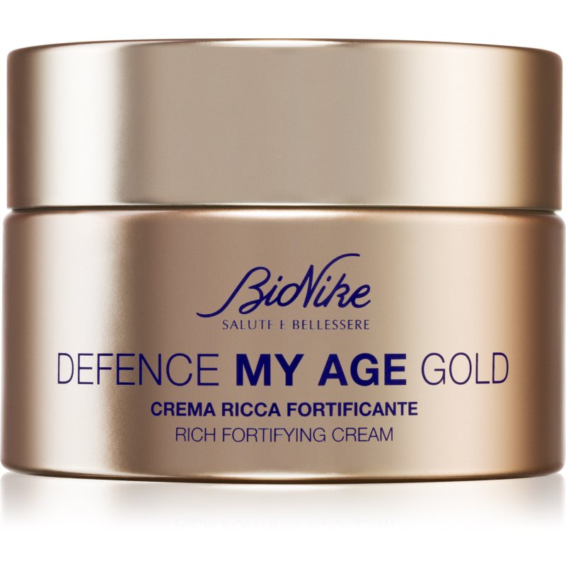 BioNike Defence My Age Gold поживний крем для зрілої шкіри 50 мл