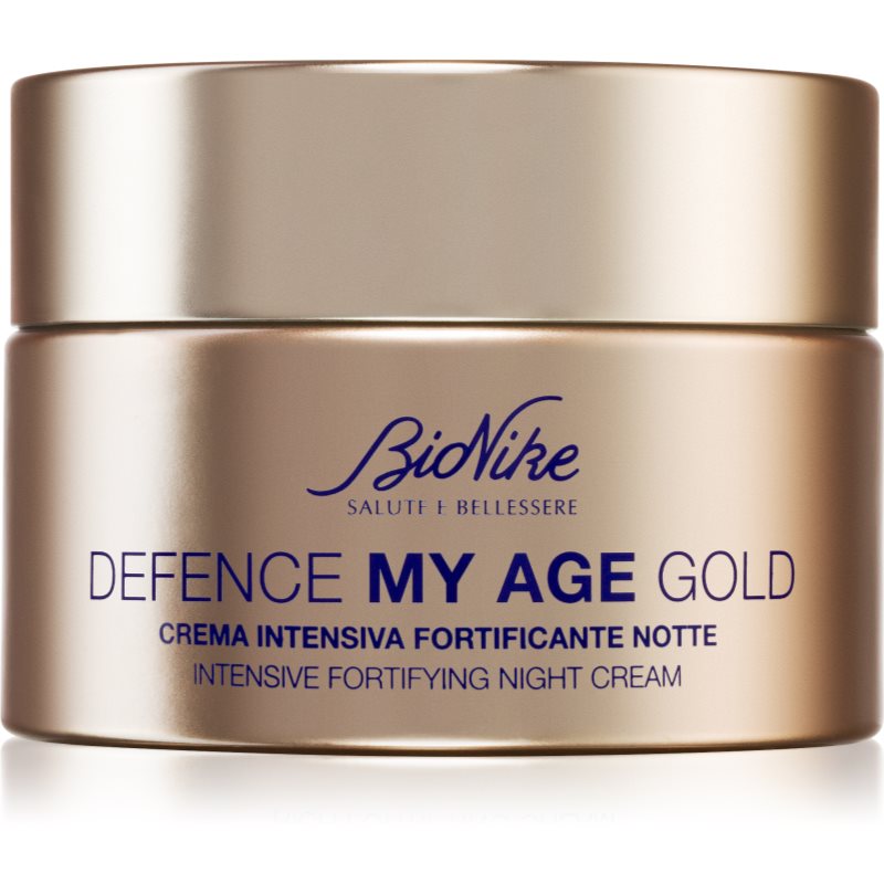 BioNike Defence My Age Gold Intensive Night Cream For Mature Skin 50 Ml