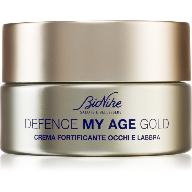 BioNike Defence My Age Gold Anti-wrinkle Cream For The Eye And Lip Area 15 Ml