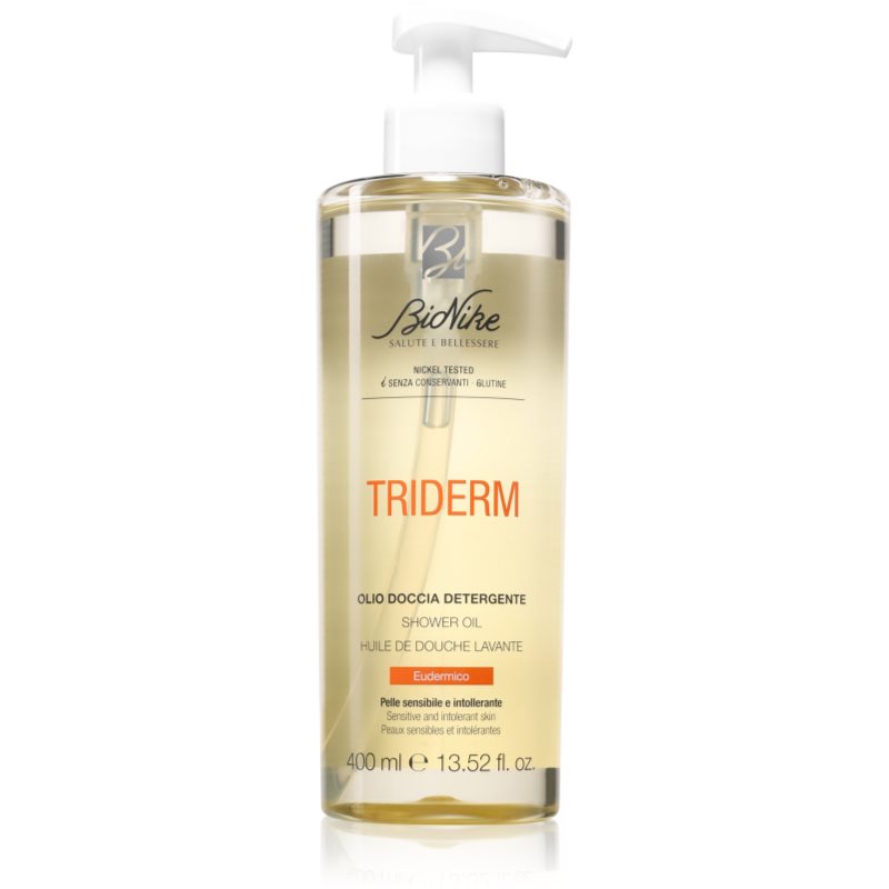 BioNike Triderm EUDERMIC - Shower Oil sprchový olej pro citlivou pokožku 400 ml