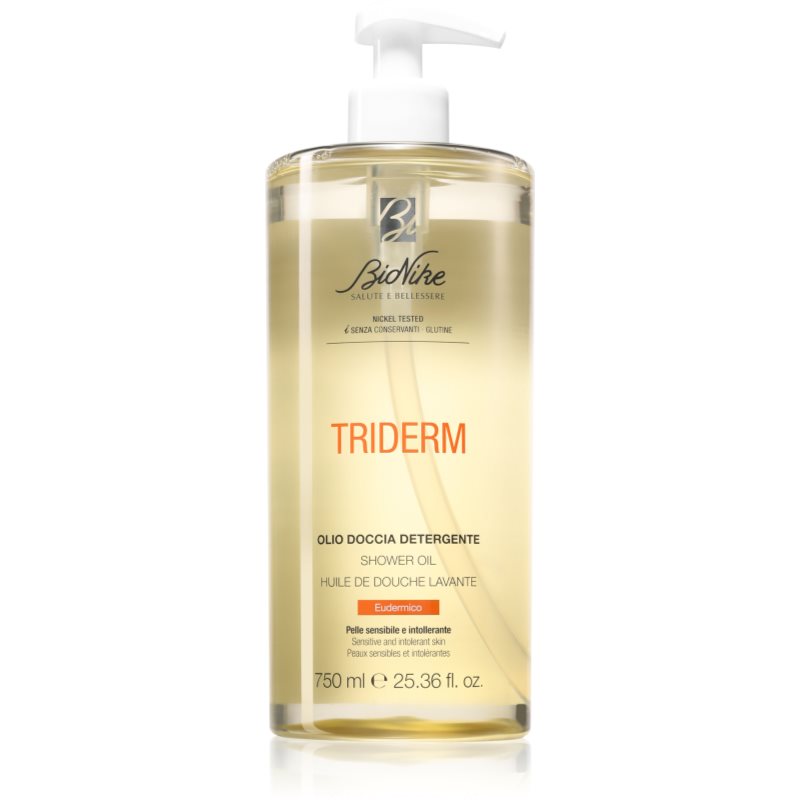 BioNike Triderm EUDERMIC - Shower Oil sprchový olej pro citlivou pokožku 750 ml