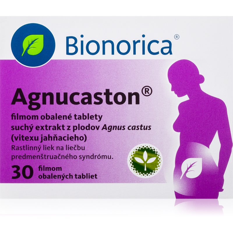 Bionorica Agnucaston 4 mg obalené tablety na liečbu predmenštruačného syndrómu pre ženy 30 tbl