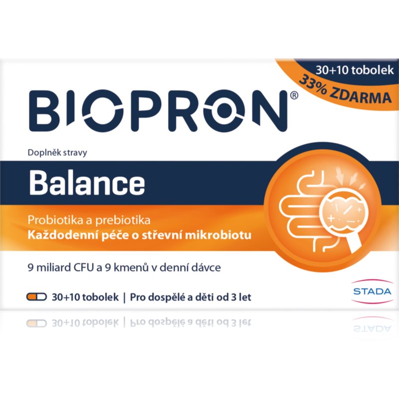 Biopron® 9 Balance kapsuly s probiotikami 40 cps kúpite na Notino.sk