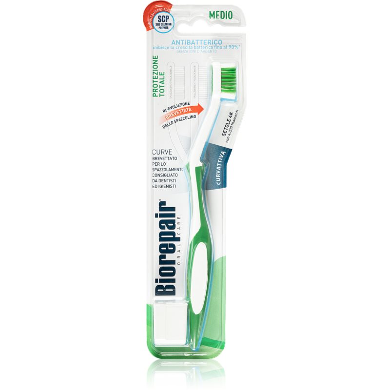 

Biorepair Toothbrush Medium зубна щітка Green
