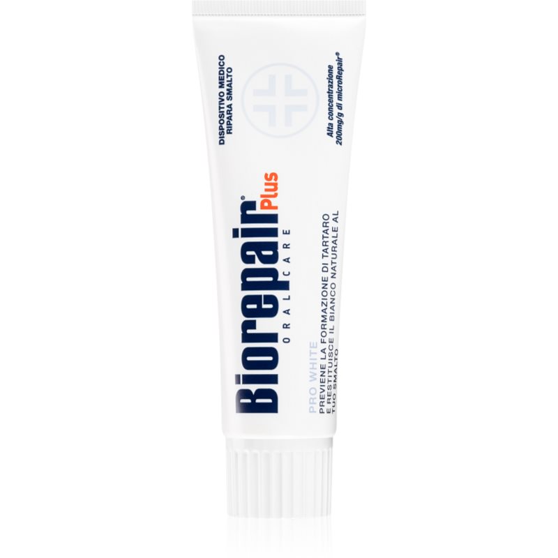 Photos - Toothpaste / Mouthwash Biorepair Plus Pro White зубна паста для сяючої посмішки 75 мл 