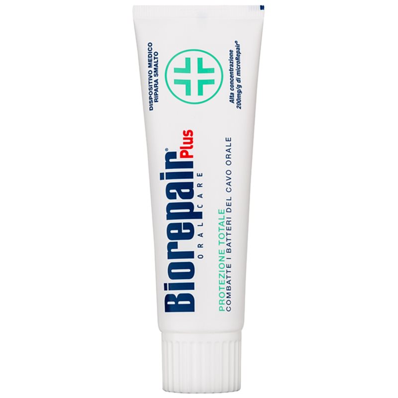 Biorepair Plus Total Protection emalį stiprinanti dantų pasta 75 ml