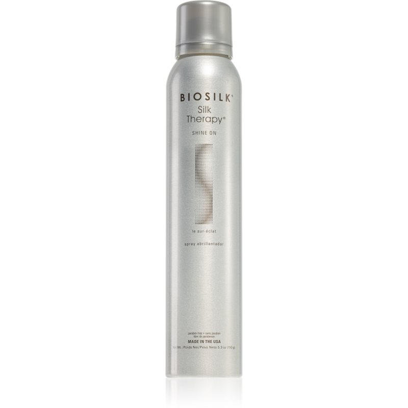 Biosilk Silk Therapy Shine On Styling Spray For Shiny And Soft Hair 150 G
