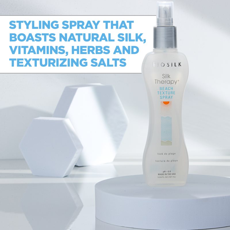 Biosilk Silk Therapy Beach Texture Spray Spray für einen Strandeffekt 167 ml (Bild 4)