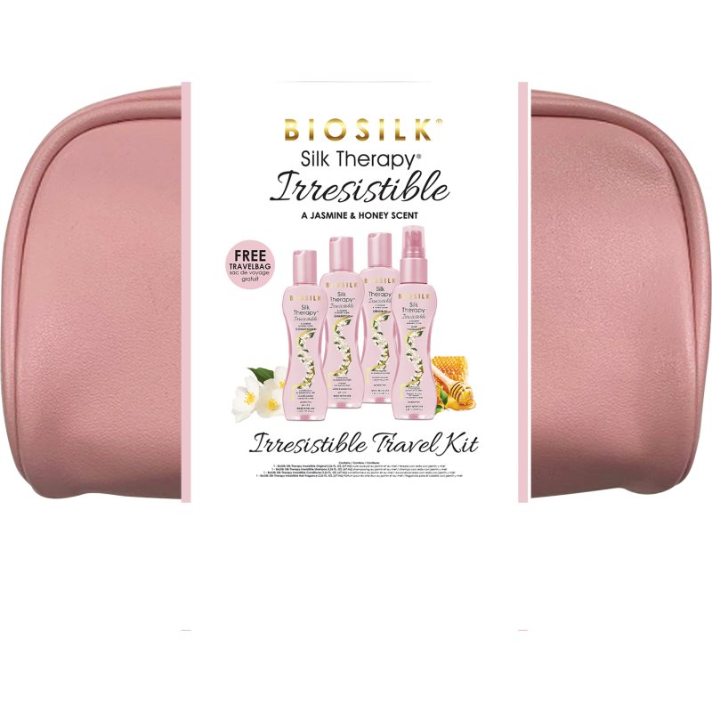 Biosilk Silk Therapy Irresistible Travel Kit travel set for shiny and soft hair 1 pc