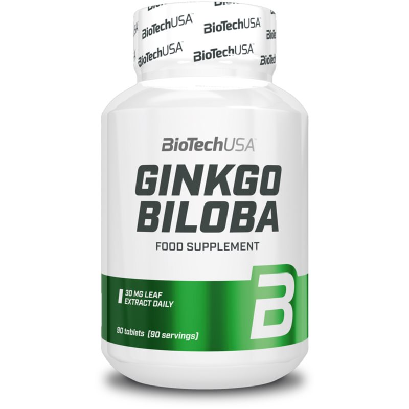 BioTechUSA Ginkgo Biloba podpora koncentrácie a duševného výkonu 90 tbl