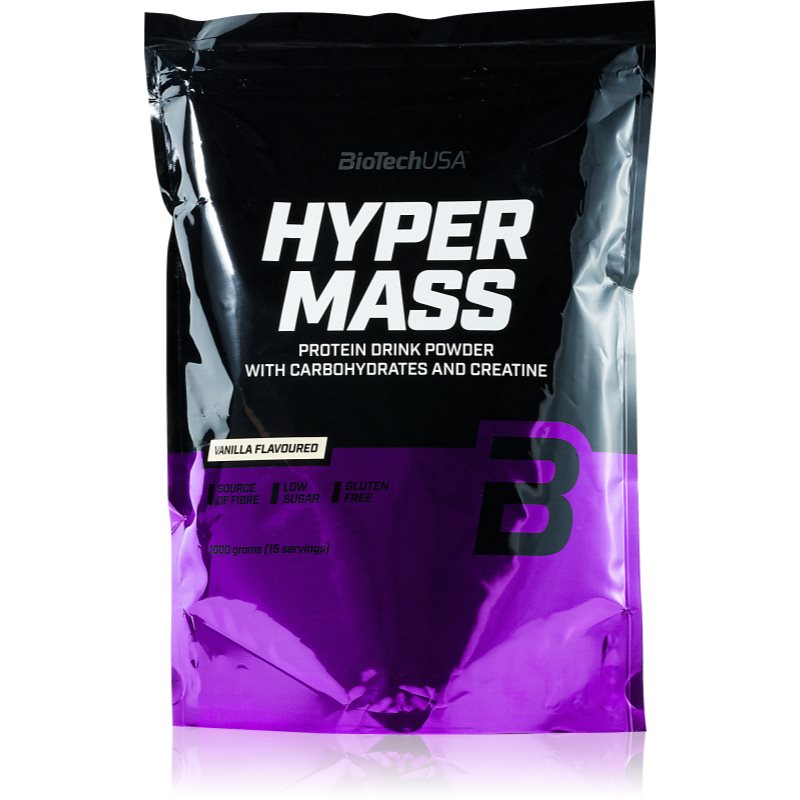 BioTechUSA Hyper Mass srvátkový proteín príchuť Vanilla 1000 g