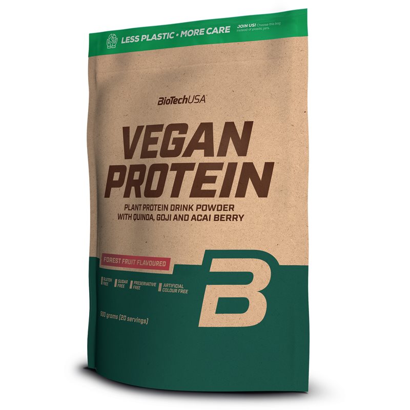 BioTech USA Vegan Protein 500g - lesní plody koupíte na Notino.cz