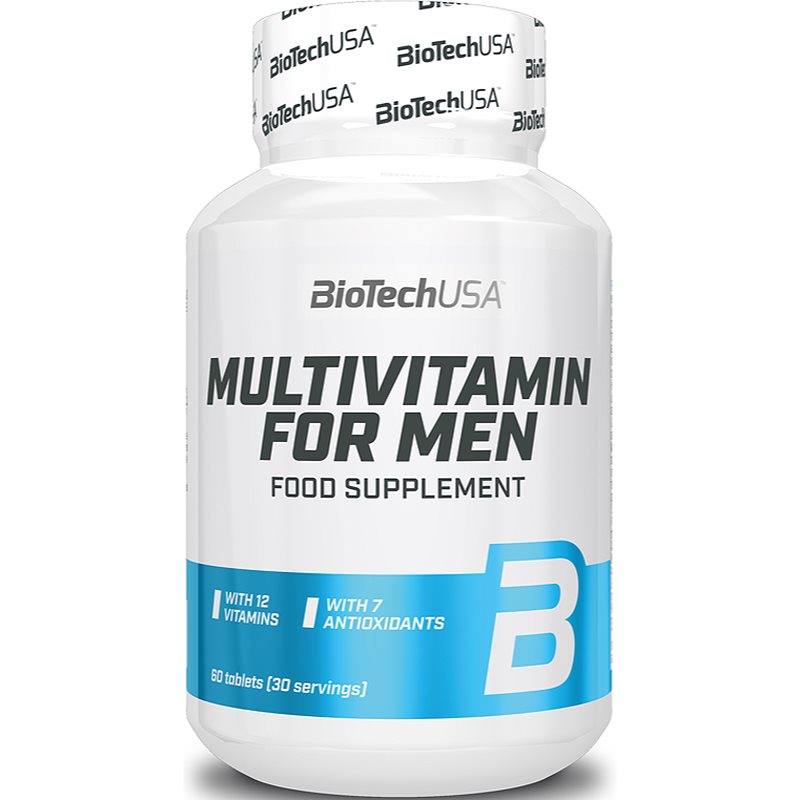 BioTechUSA Multivitamin for Men komplexný multivitamín pre mužov 60 tbl