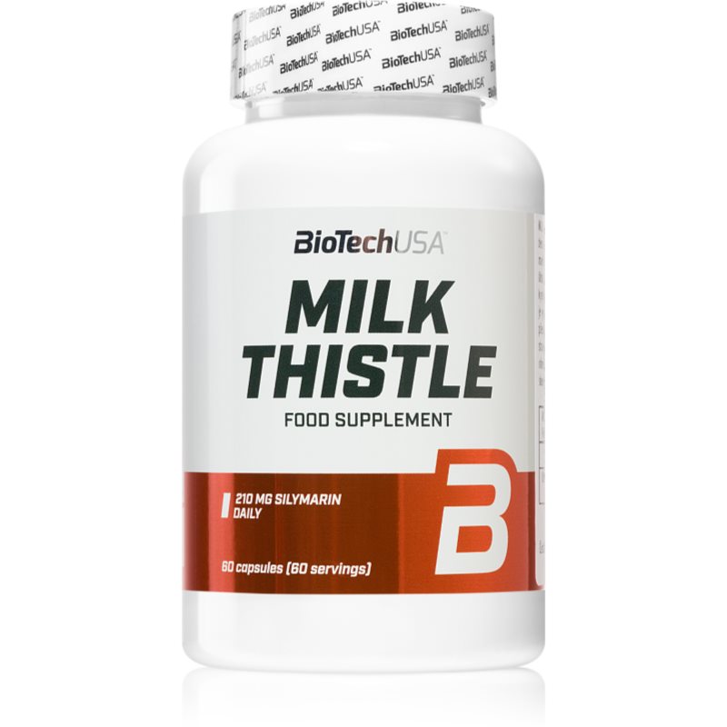 BioTechUSA Milk Thistle kapsle pro podporu funkce jater 60 cps