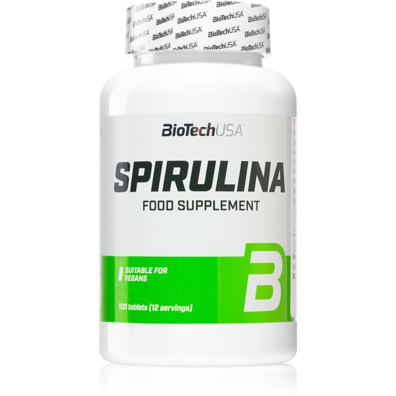 BioTechUSA Spirulina tablety pro podporu detoxikace organismu 100 tbl