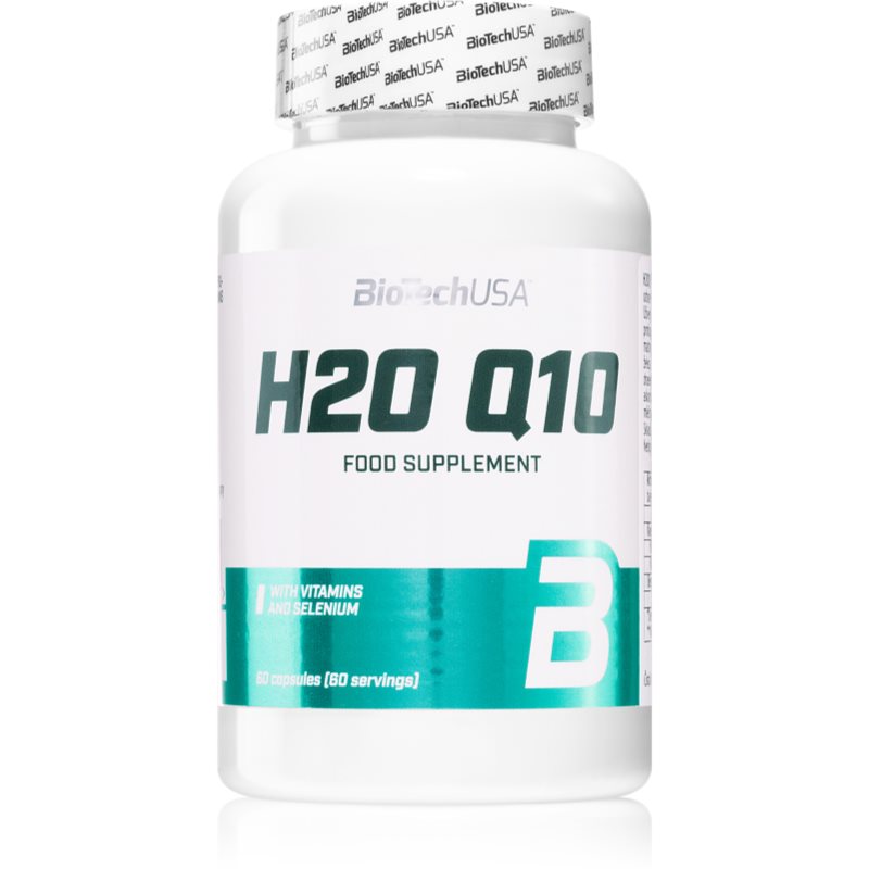BioTechUSA H2O Q10 kapsuly s koenzýmom Q10 60 cps