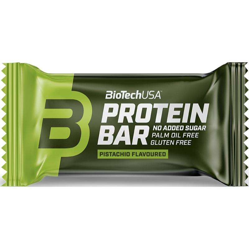 BioTechUSA Protein Bar proteínová tyčinka veľká príchuť Pistachio 70 g kúpite na Notino.sk