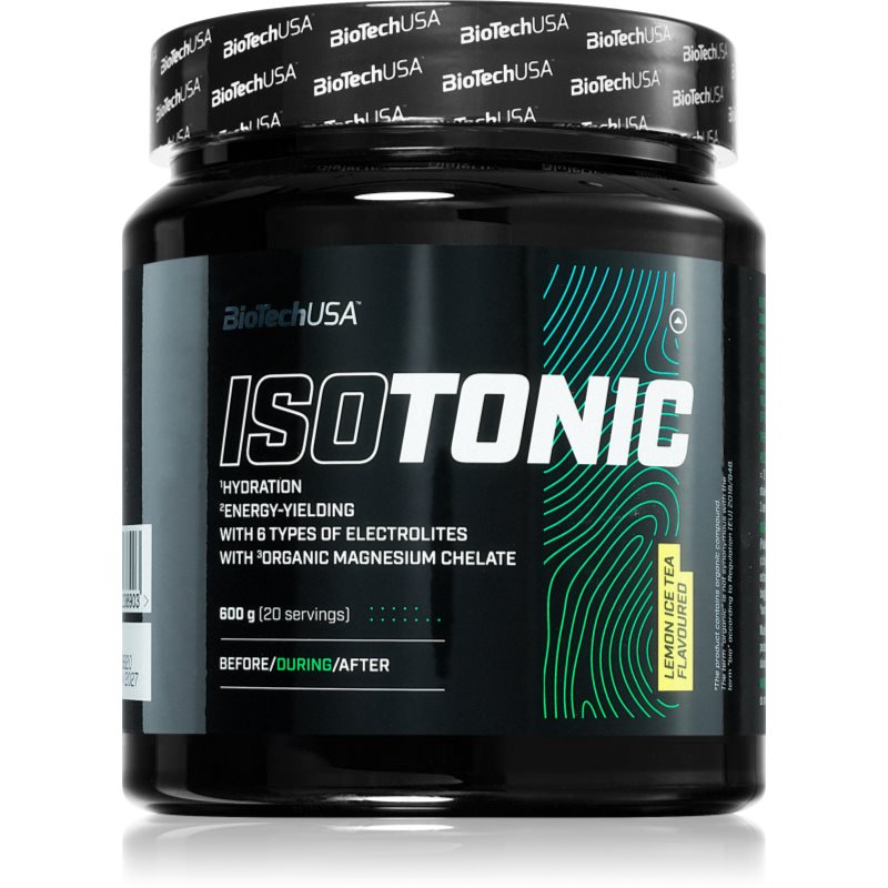 BioTechUSA Isotonic športový nápoj s elektrolytmi príchuť Ice Tea Lemon 600 g