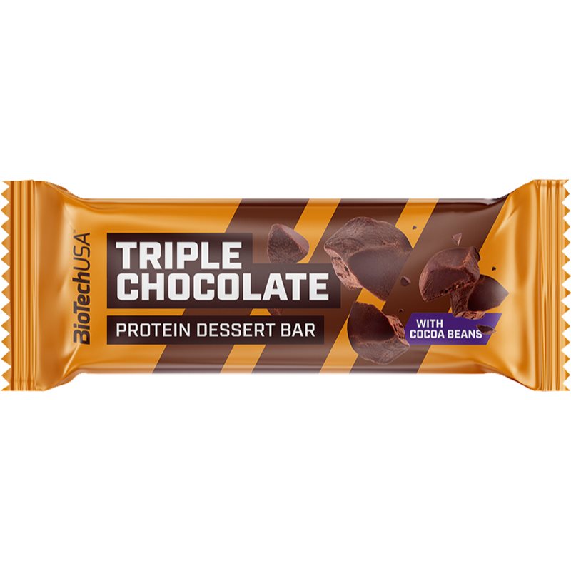 BioTechUSA Protein Dessert Bar proteinová tyčinka příchuť Triple Chocolate 50 g koupíte na Notino.cz