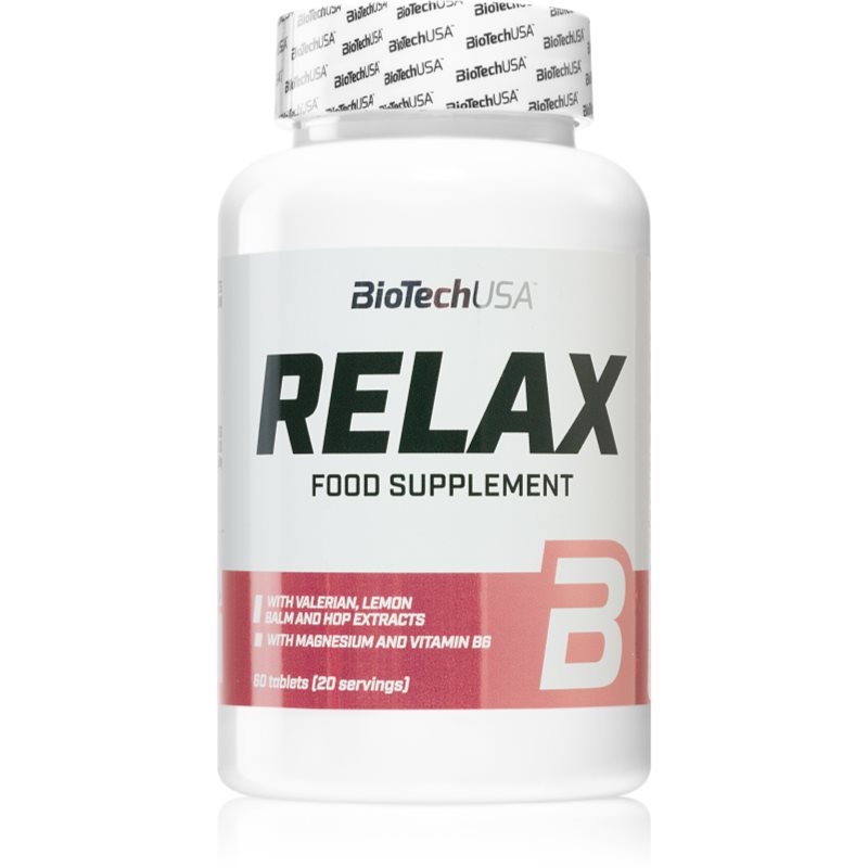 BioTechUSA Relax tablety pro normální činnost nervové soustavy 60 tbl
