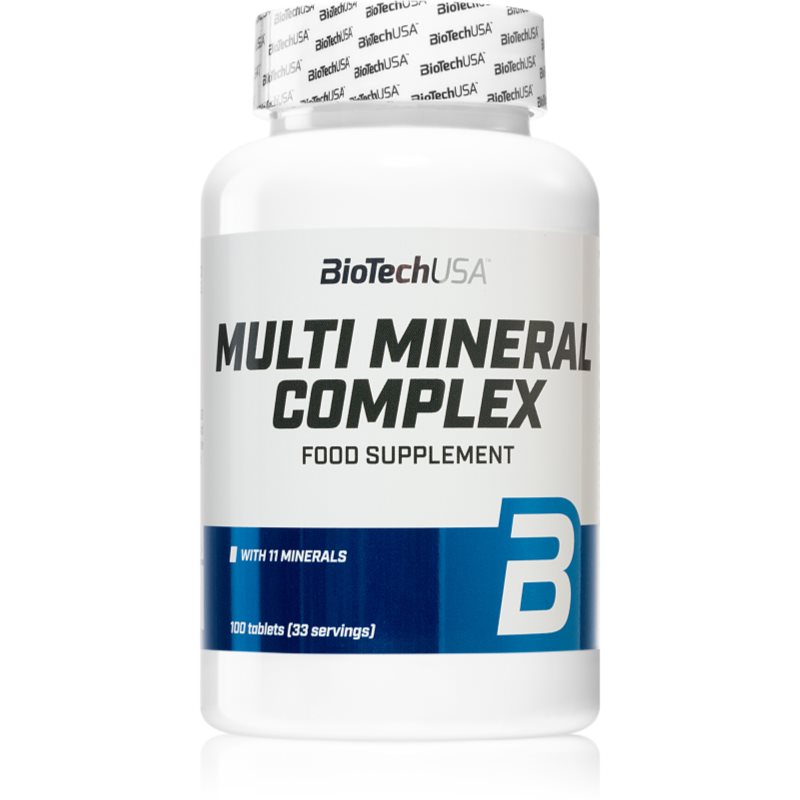 E-shop BioTechUSA Multimineral Complex komplex minerálů 100 tbl