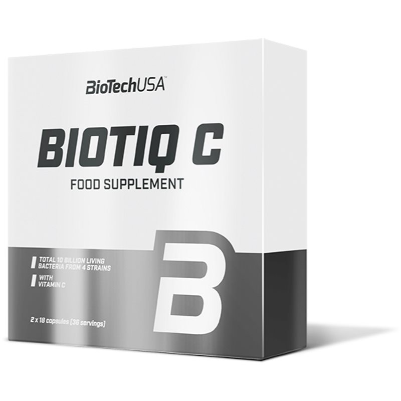 BioTechUSA Biotiq C kapsle pro podporu zažívání 36 cps