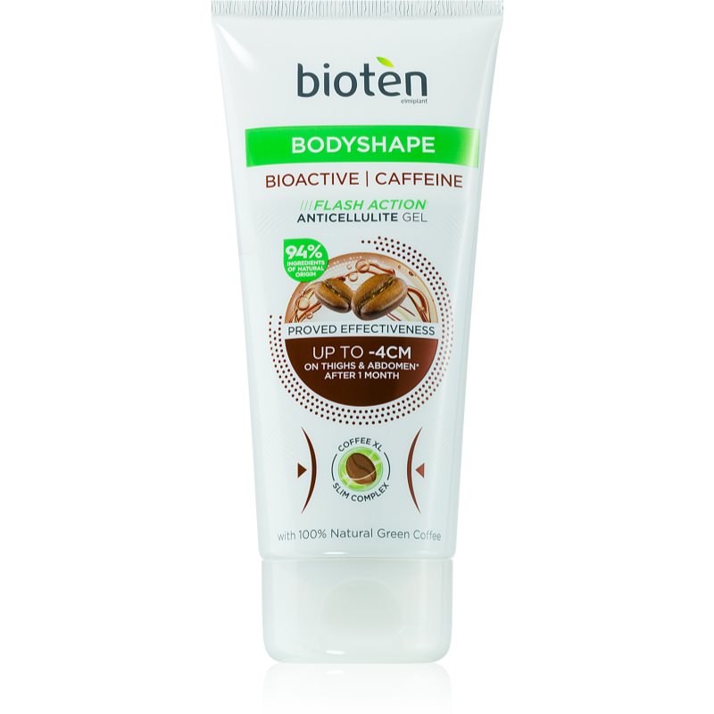 Bioten BODYSHAPE Bioactive Caffeine gel protiv celulita s kofeinom za žene 200 ml
