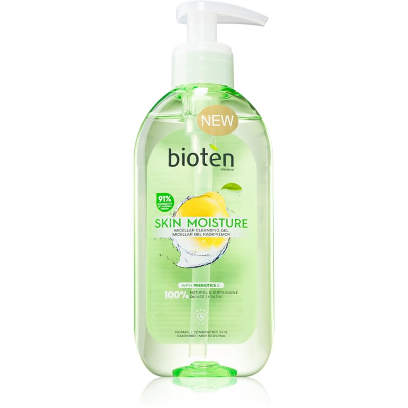 E-shop Bioten Skin Moisture micelární čisticí gel pro normální až smíšenou pleť pro denní použití 200 ml