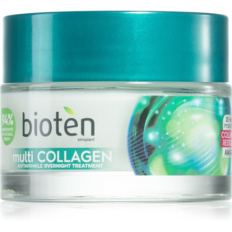 Bioten Multi Collagen naktinis standinamasis kremas su kolagenu 50 ml