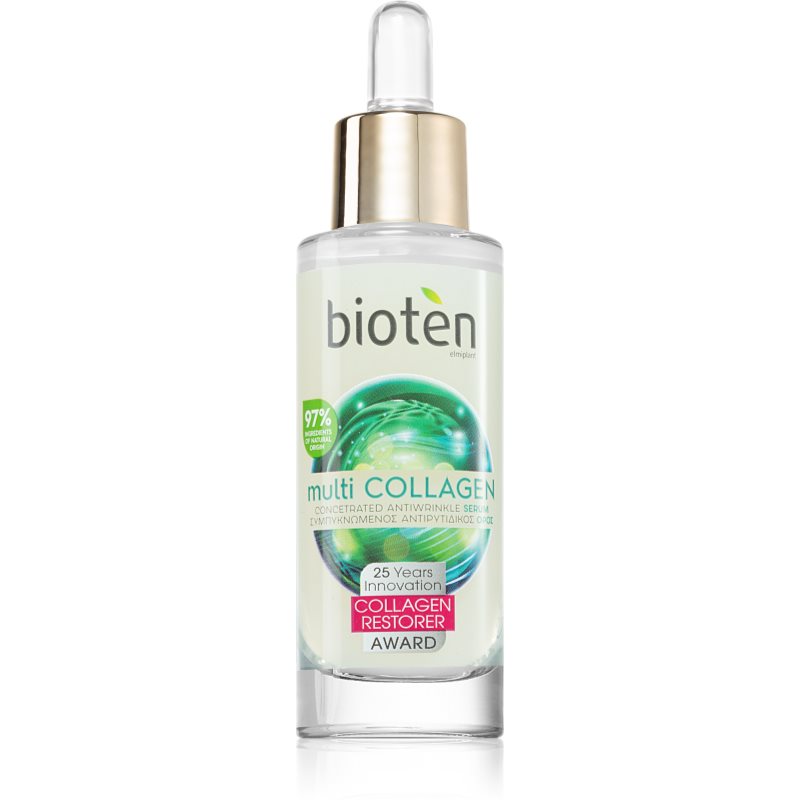 Bioten Multi Collagen senėjimą lėtinantis koncentruotas serumas su kolagenu 30 ml
