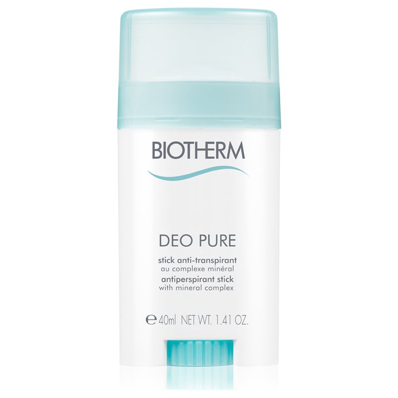 Biotherm Deo Pure trdi antiperspirant za občutljivo kožo 40 ml